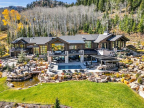 Ski in out secluded mountain sanctuary with salt water pool, hot tub, game room